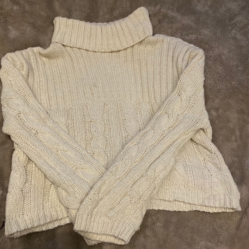 Knit Turtle Neck Sweater